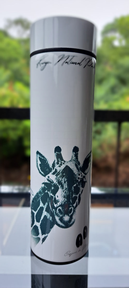 Giraffe 450ml digital display flask