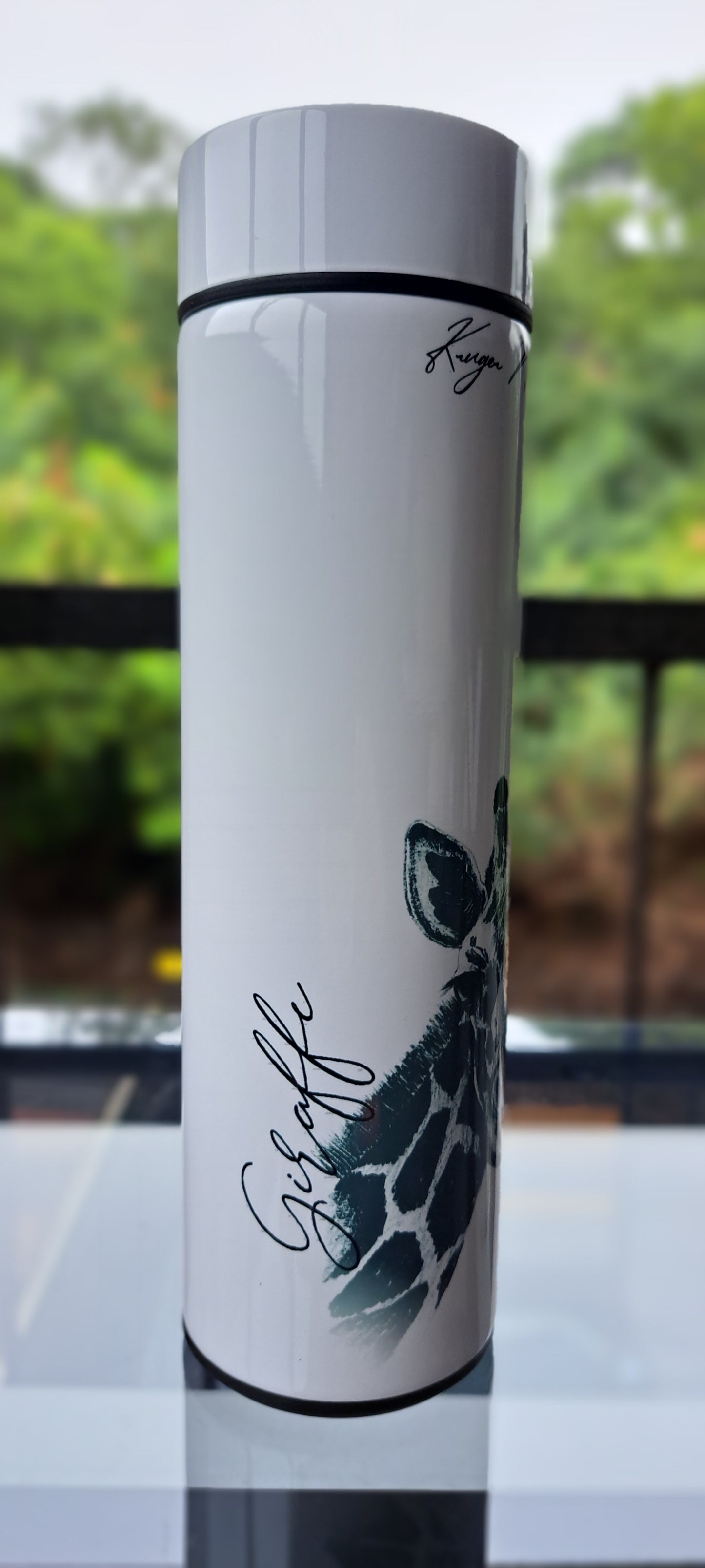 Giraffe 450ml digital display flask