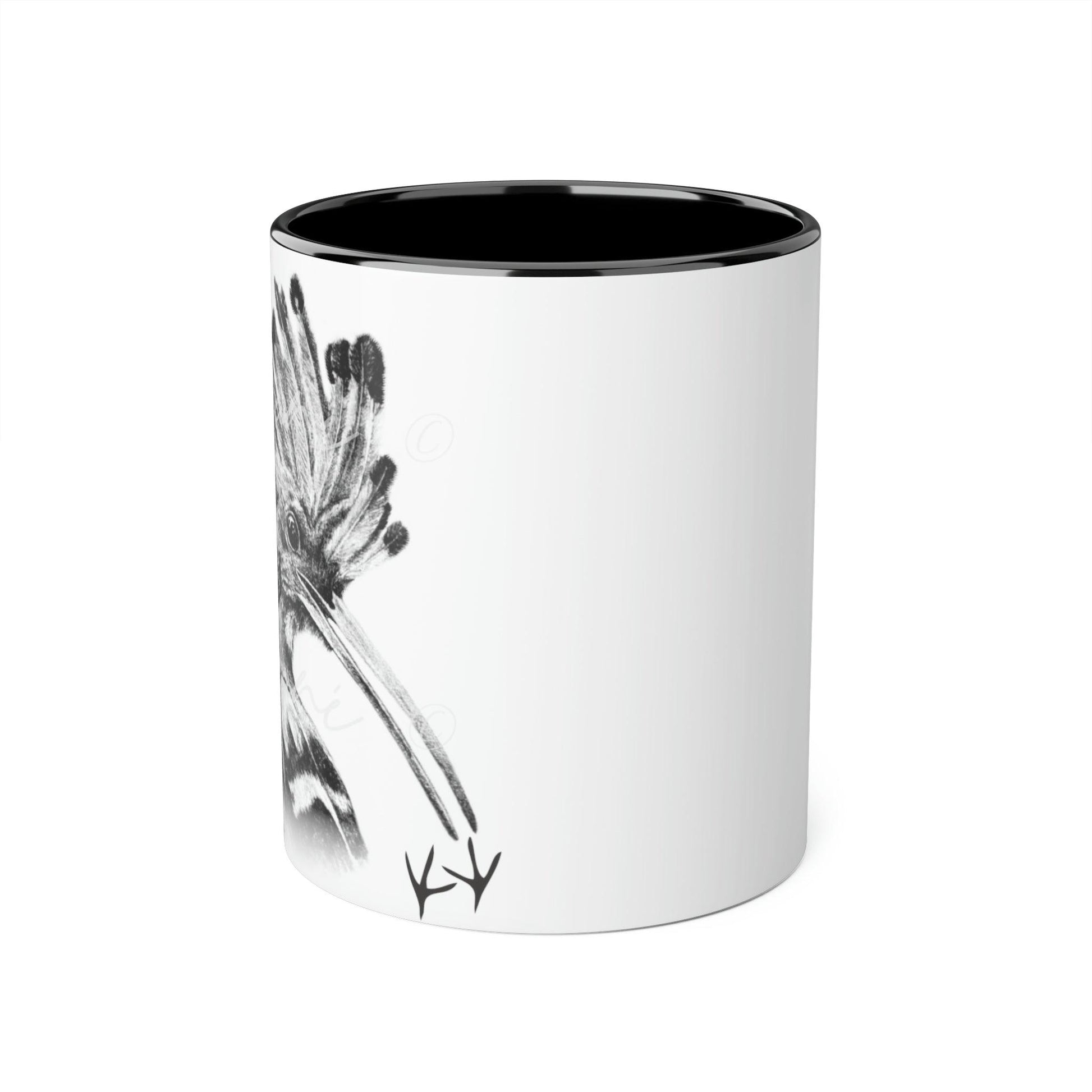 Hoopoe Ceramic Coffee Mug - Casjané du Plooy Art