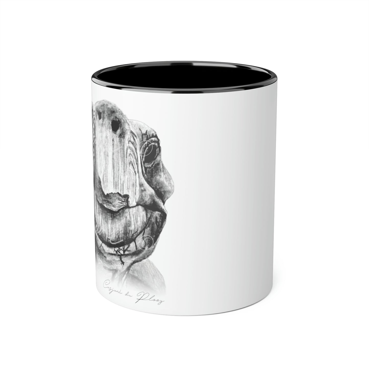 Tortoise Ceramic Coffee Mug - Casjané du Plooy Art