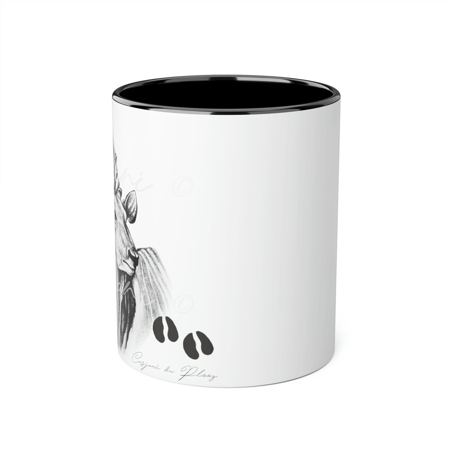 Eland Ceramic Coffee Mug - Casjané du Plooy Art