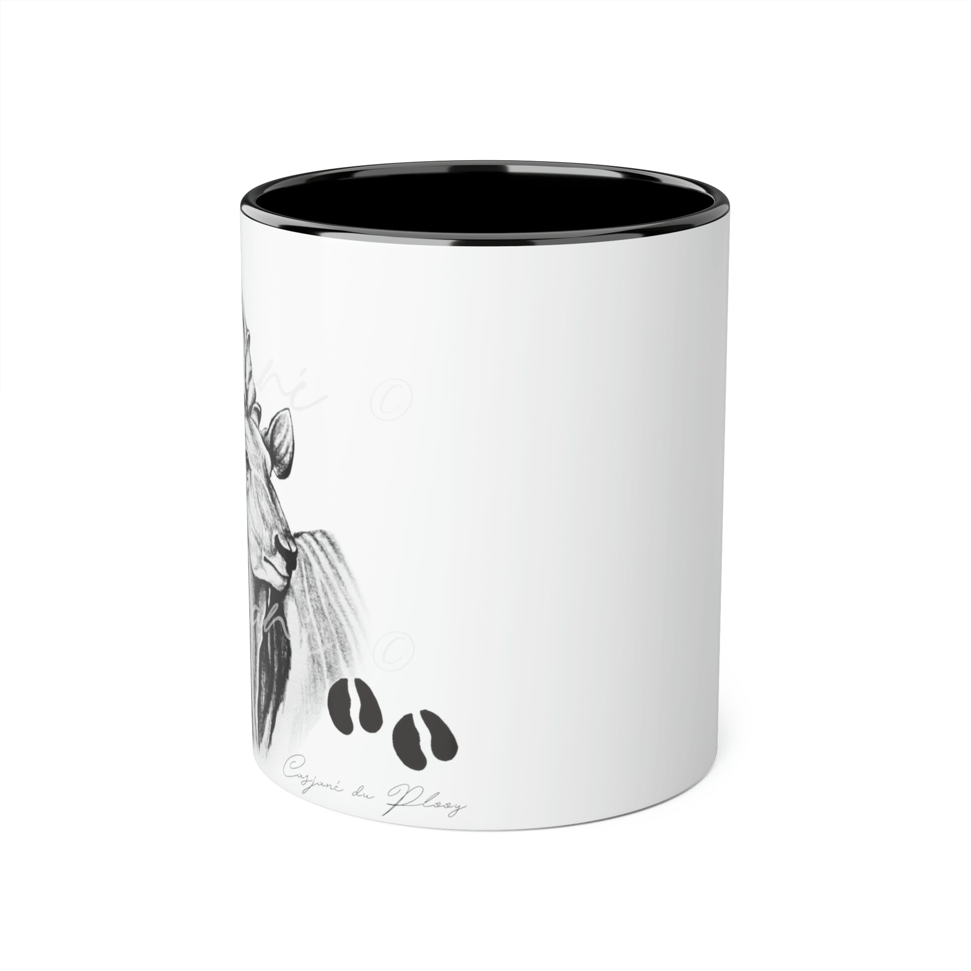 Eland Ceramic Coffee Mug - Casjané du Plooy Art