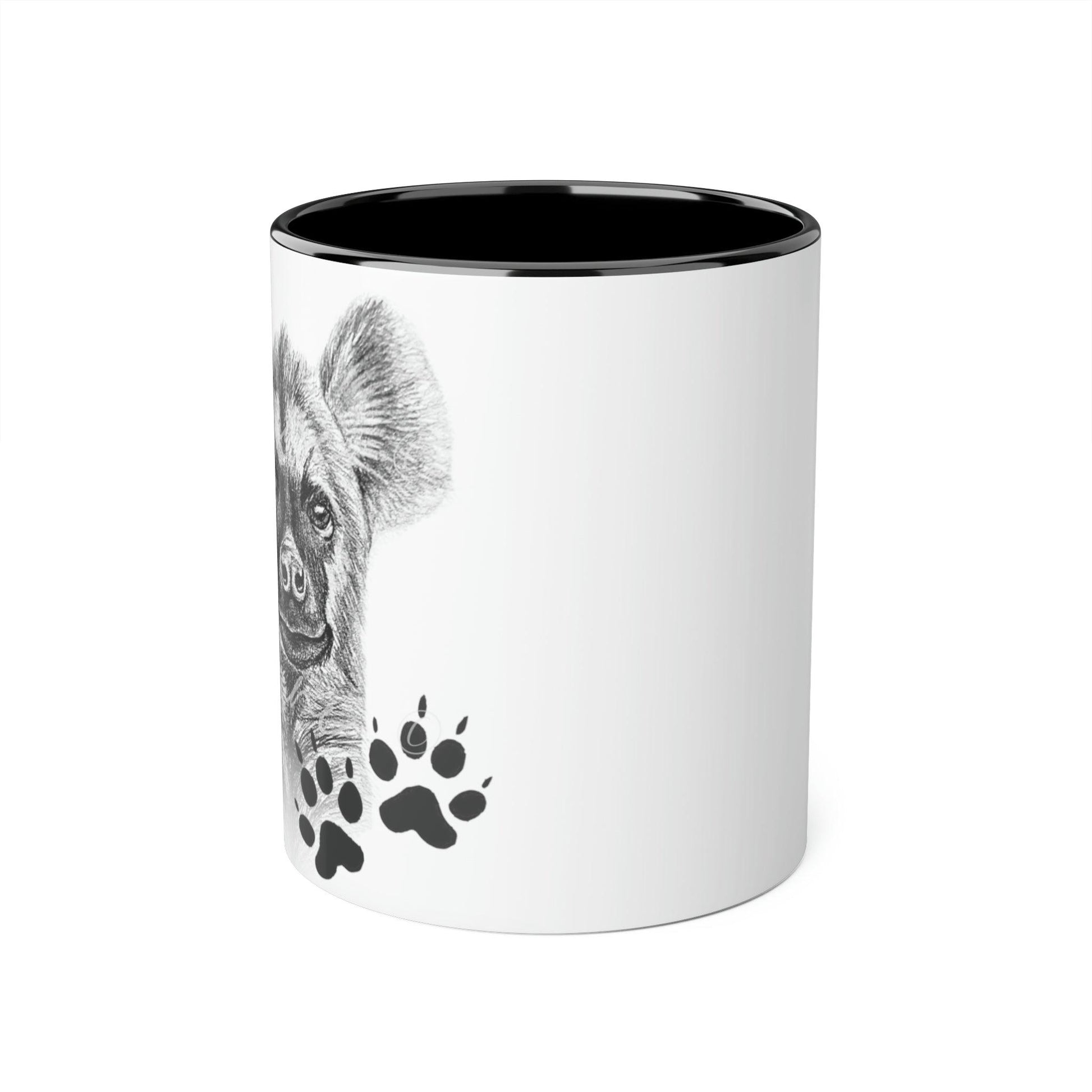 Hyena Ceramic Coffee Mug - Casjané du Plooy Art