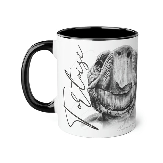 Tortoise Ceramic Coffee Mug - Casjané du Plooy Art