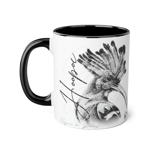 Hoopoe Ceramic Coffee Mug - Casjané du Plooy Art