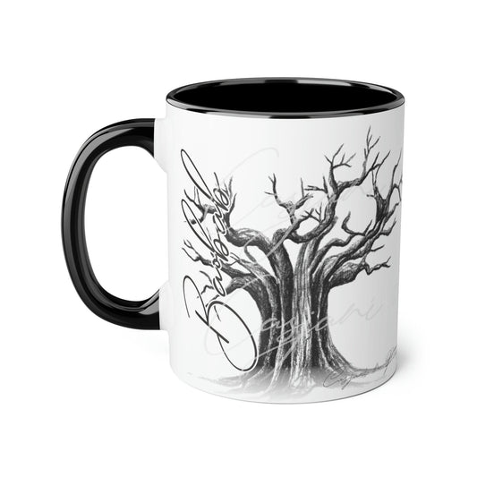 Baobab Ceramic Coffee Mug - Casjané du Plooy Art