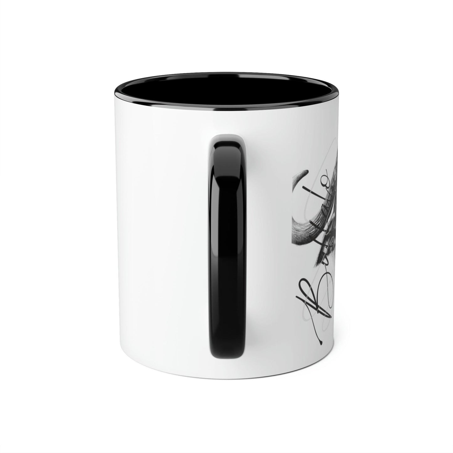 Buffalo Ceramic Coffee Mug - Casjané du Plooy Art