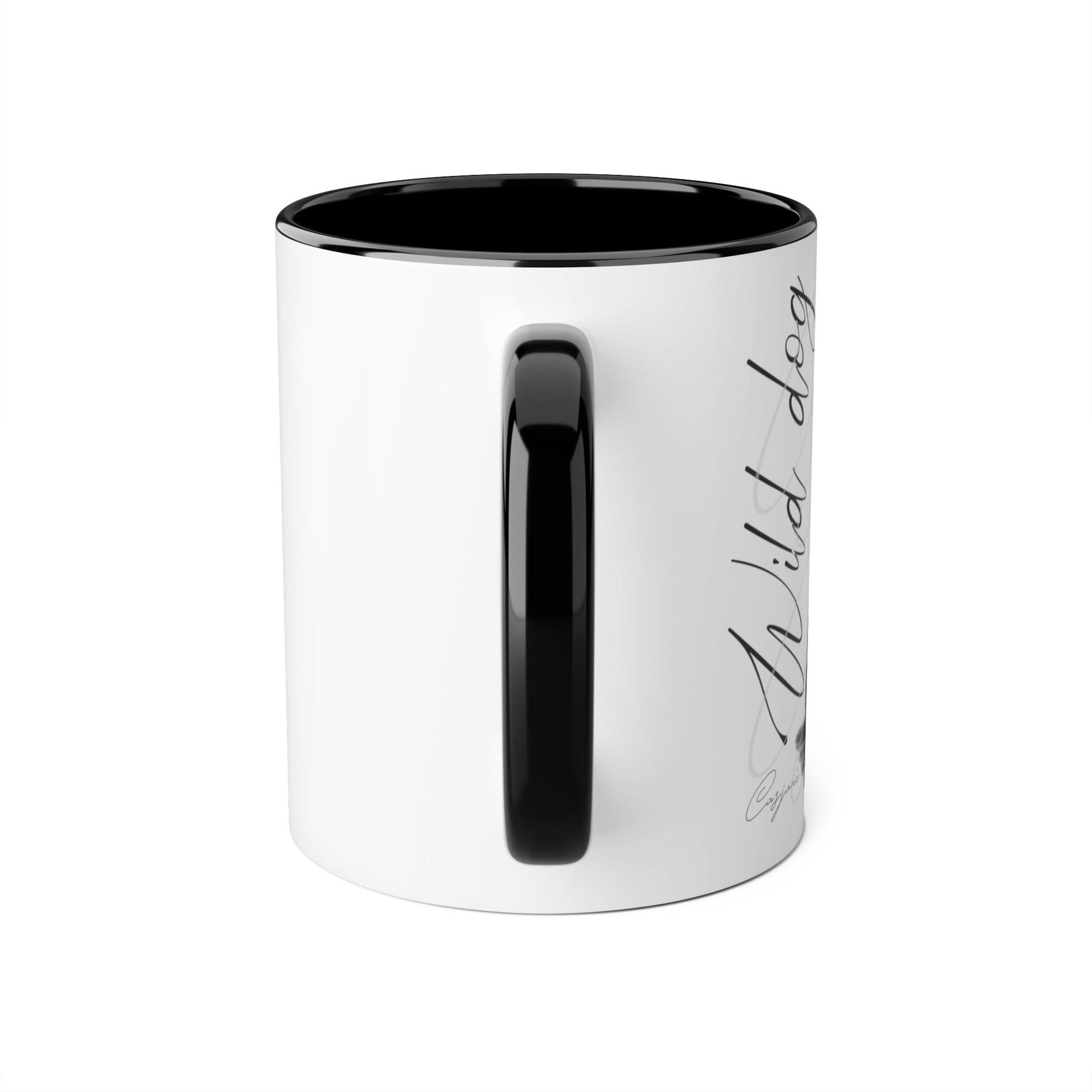 Wild dog Ceramic Coffee Mug - Casjané du Plooy Art
