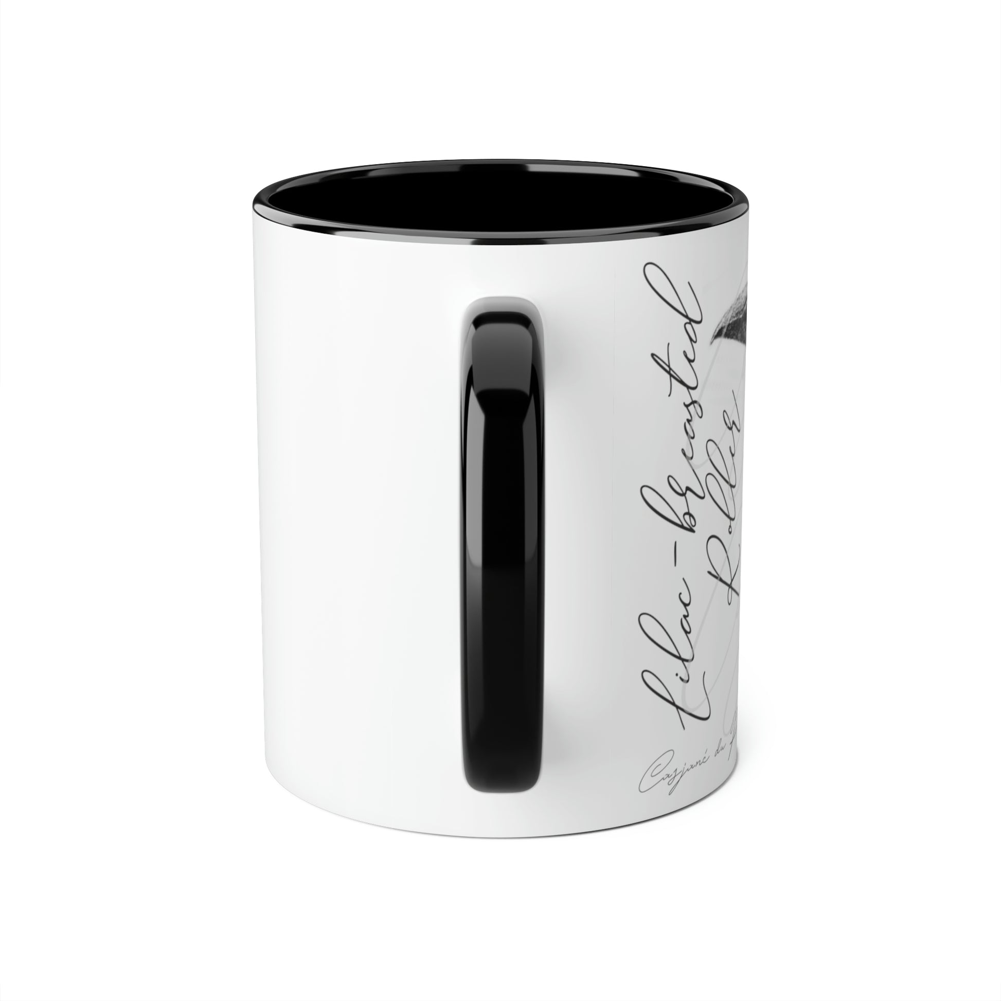 Lilac Breasted Roller Ceramic Coffee Mug - Casjané du Plooy Art