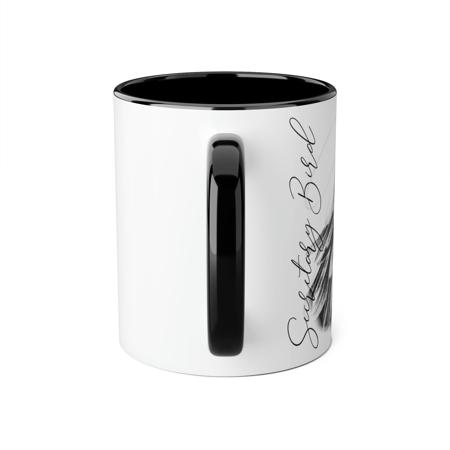 Sekretaris voël Keramiek koffiebeker