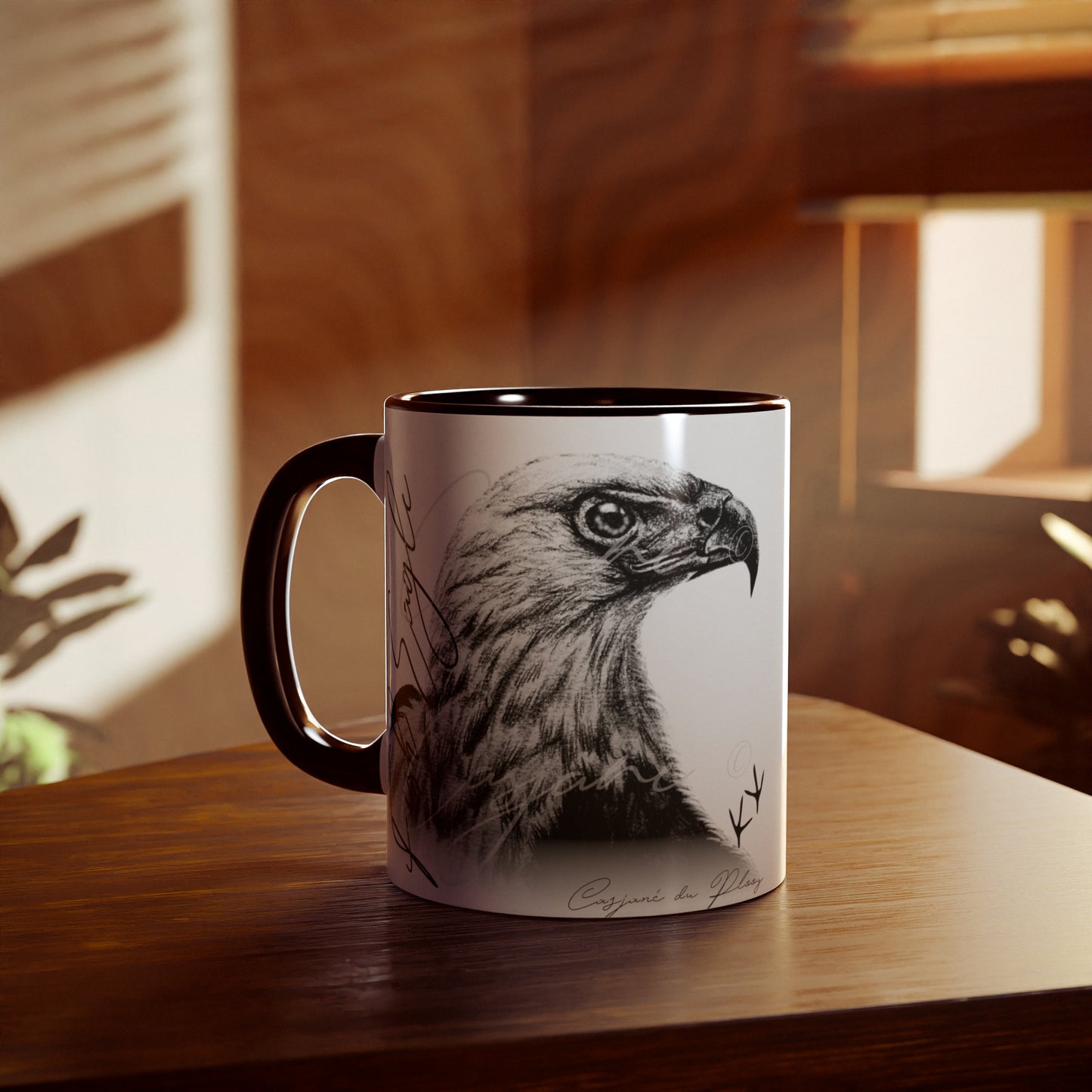 Visarend Keramiek koffiebeker