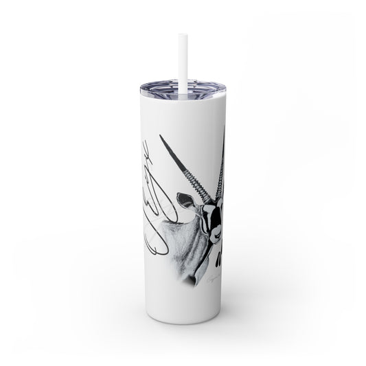 Oryx 20oz Skinny Tumbler - Casjané du Plooy Art