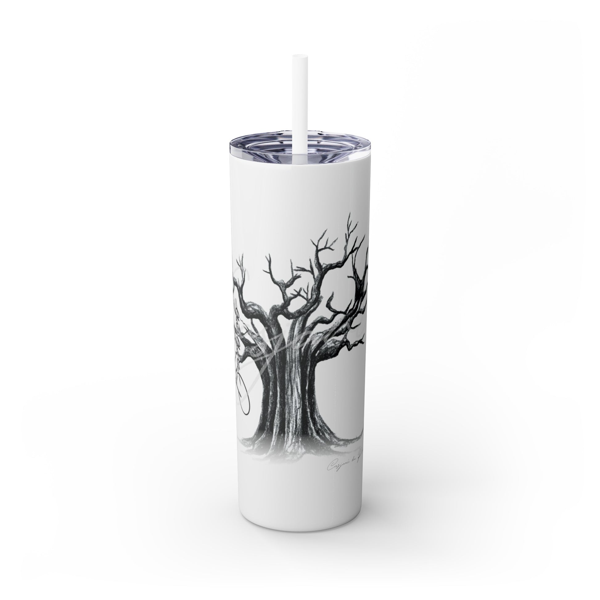 Baobab 20oz Skinny Tumbler - Casjané du Plooy Art