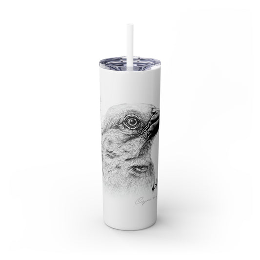 Yellow Weaver 20oz Skinny Tumbler