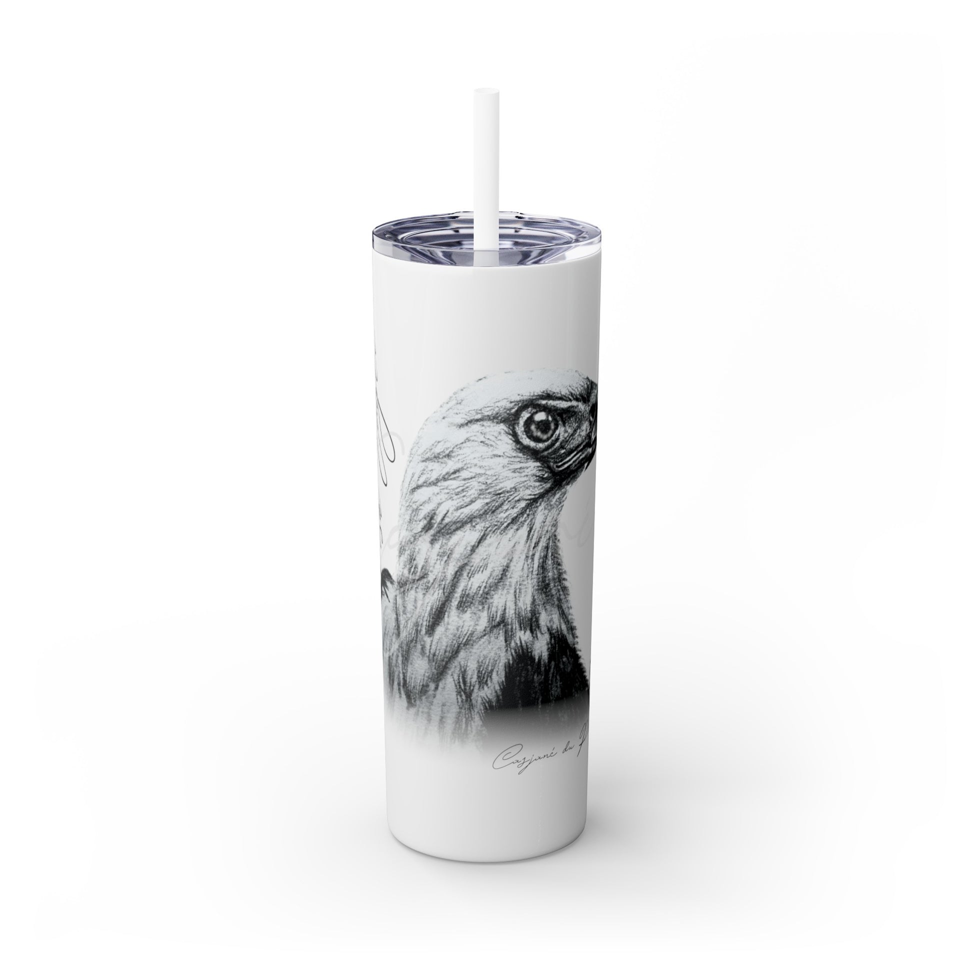 Fish Eagle 20oz Skinny Tumbler - Casjané du Plooy Art