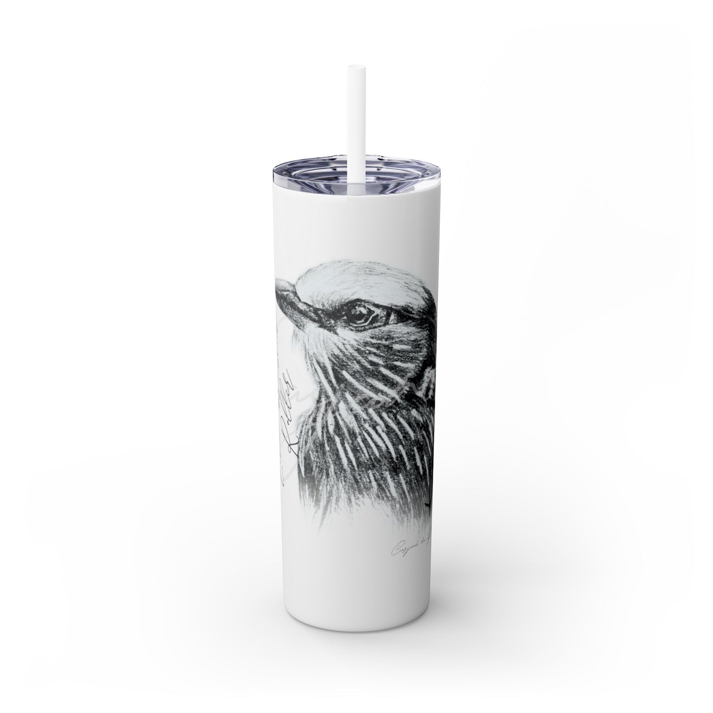 Lilac - Breasted Roller 20oz Skinny Tumbler