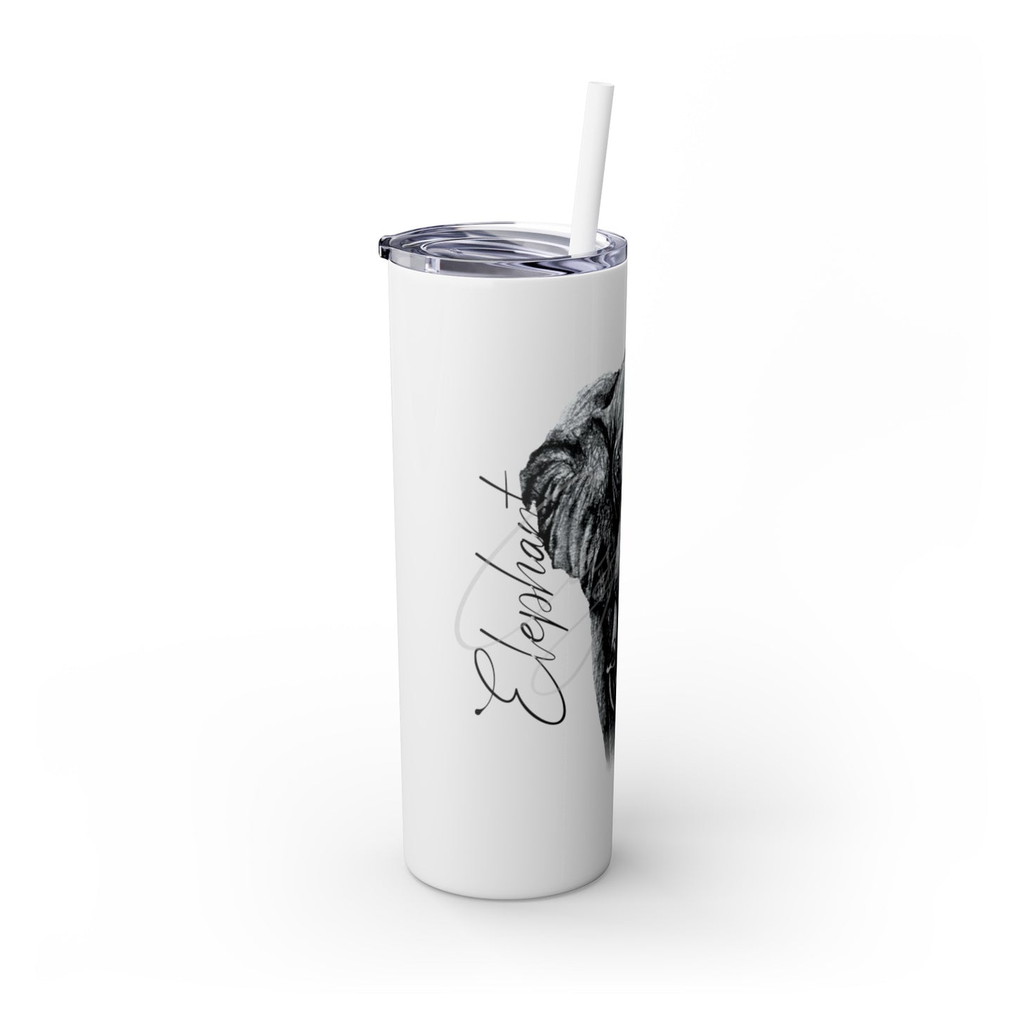 Elephant 20oz Skinny Tumbler - Casjané du Plooy Art