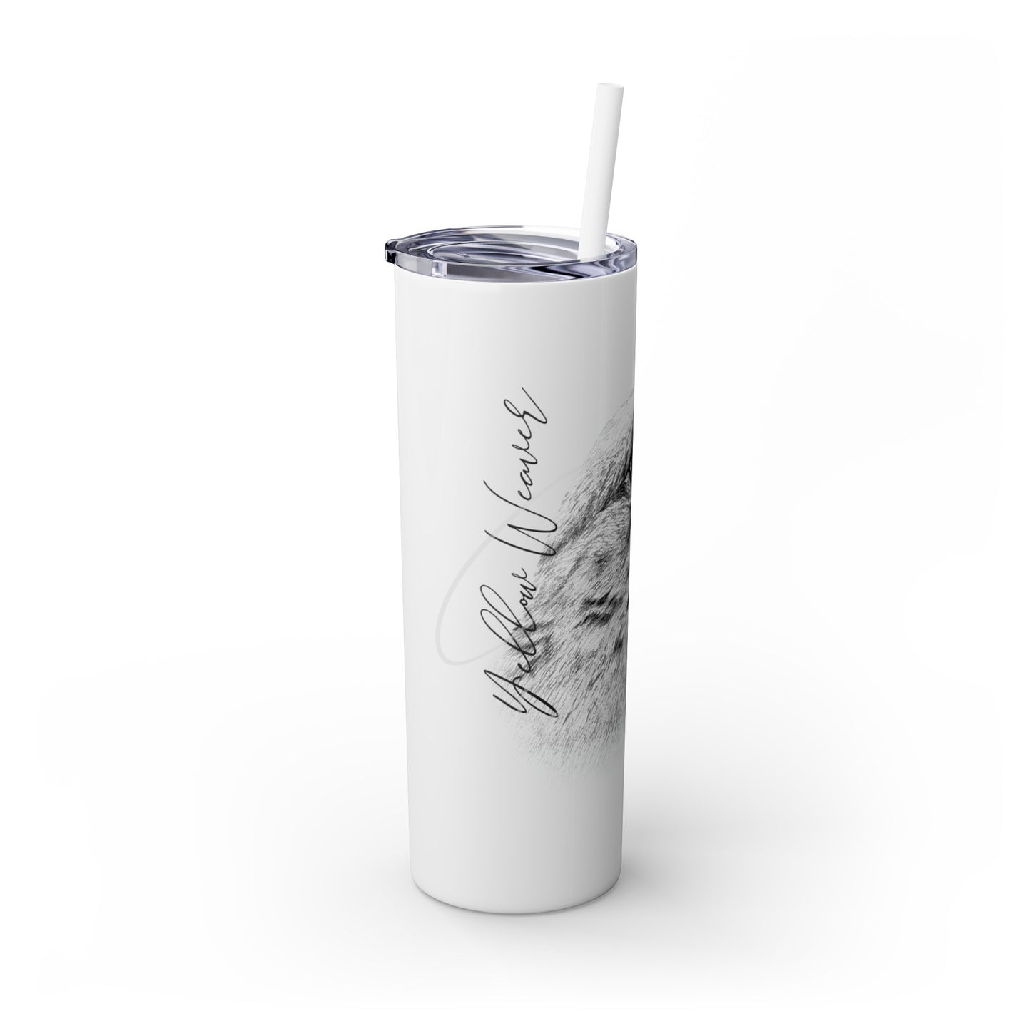 Yellow Weaver 20oz Skinny Tumbler