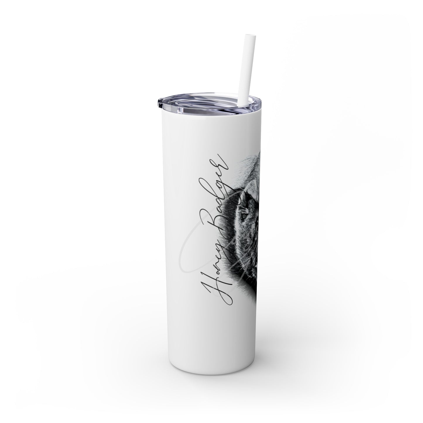Honey Badger 20oz Skinny Tumbler