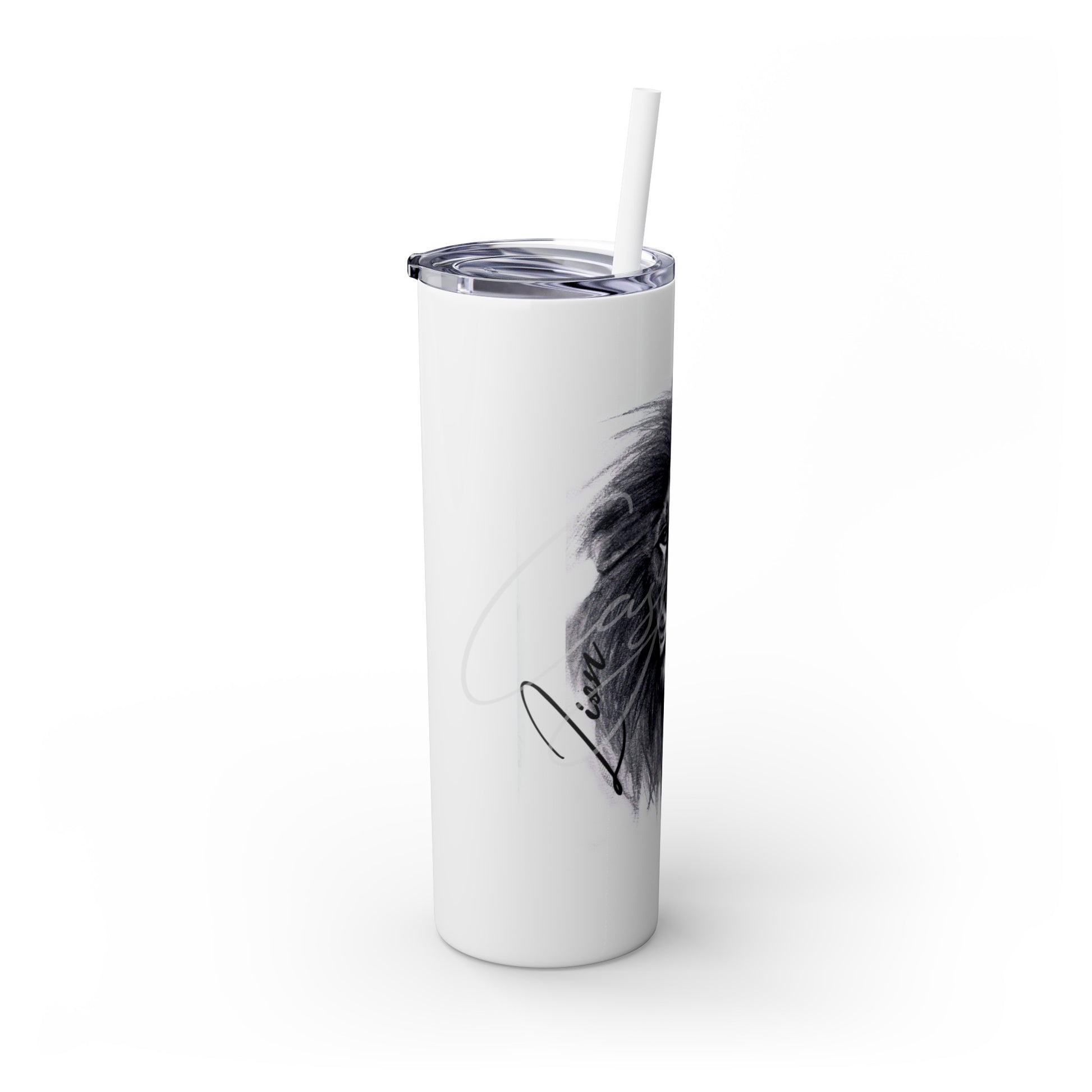 Lion 20oz Skinny Tumbler - Casjané du Plooy Art