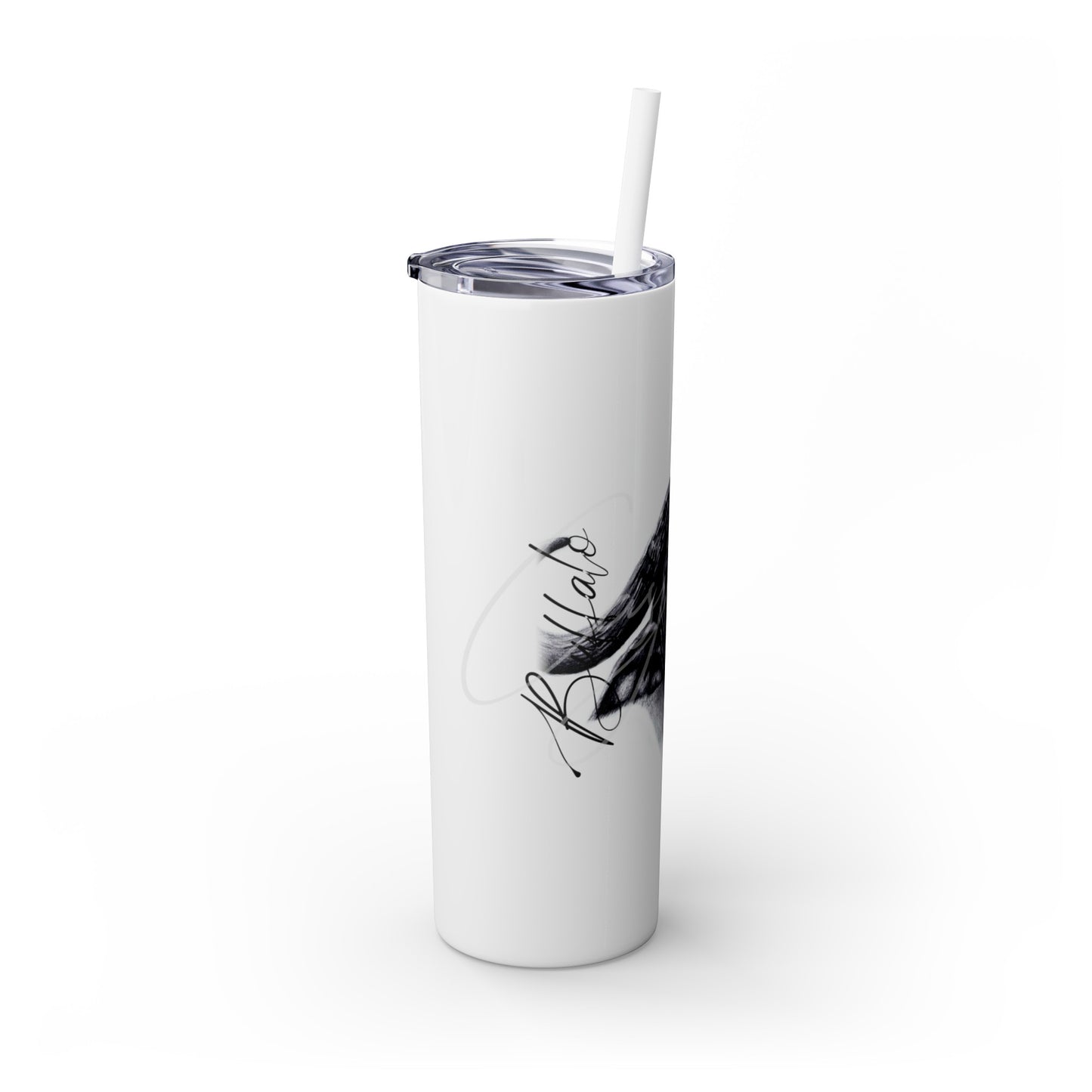 Buffalo 20oz Skinny Tumbler - Casjané du Plooy Art