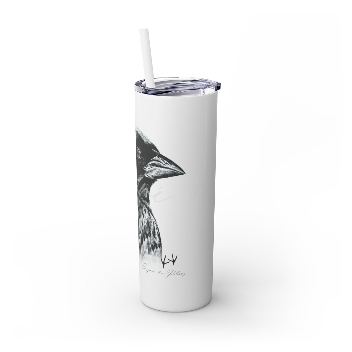 African Masked Weaver 20oz Skinny Tumbler