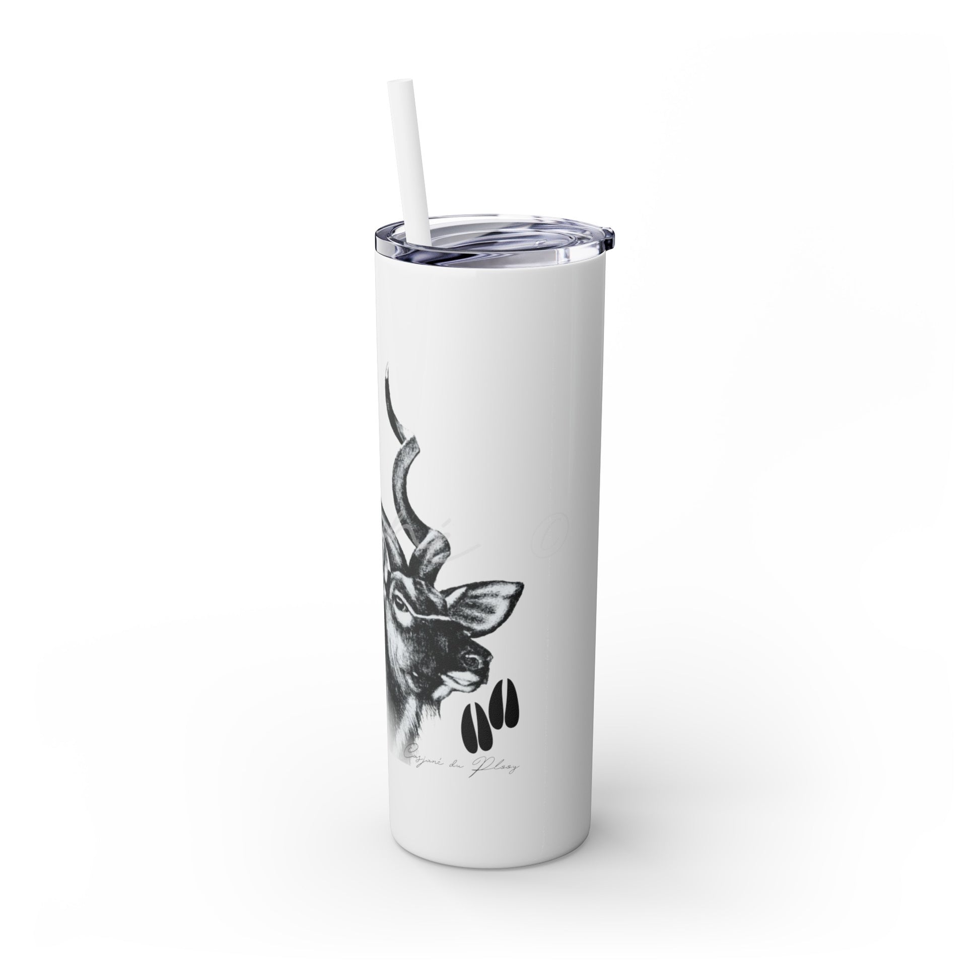 Kudu 20oz Skinny Tumbler - Casjané du Plooy Art