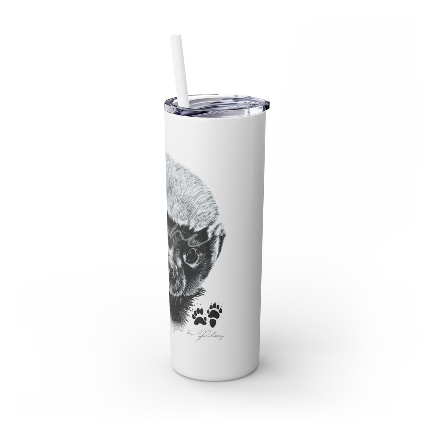 Honey Badger 20oz Skinny Tumbler