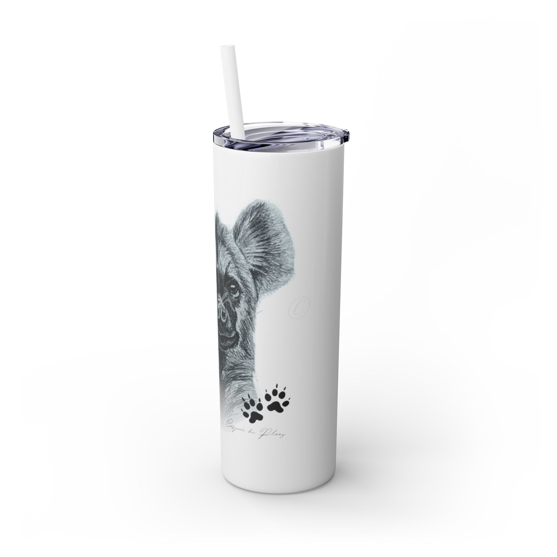 Hyena 20oz Skinny Tumbler - Casjané du Plooy Art