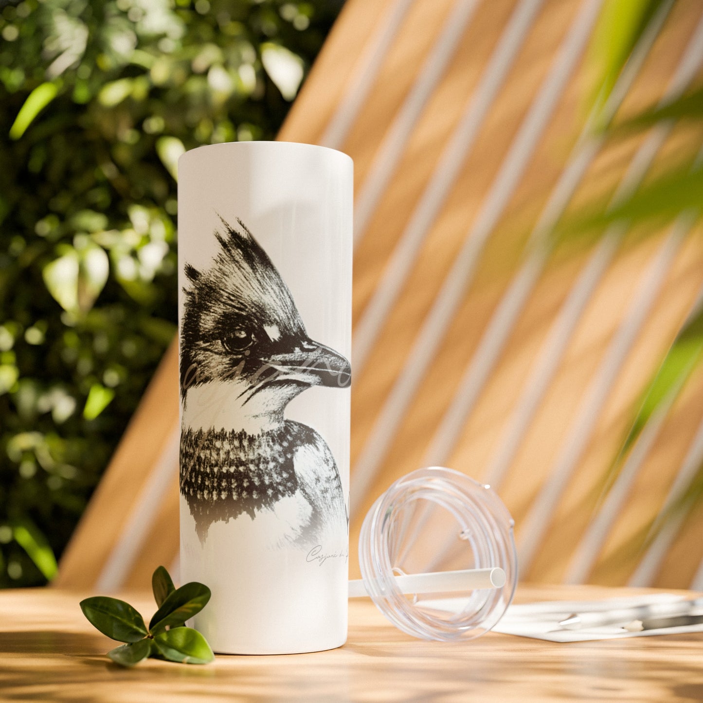 Belted Kingfisher 20oz Skinny Tumbler