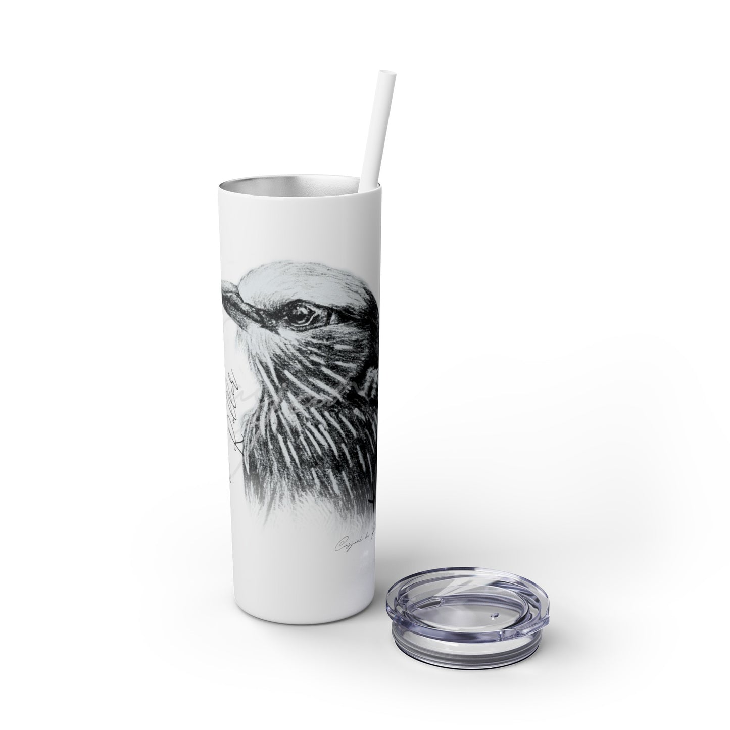 Lilac - Breasted Roller 20oz Skinny Tumbler