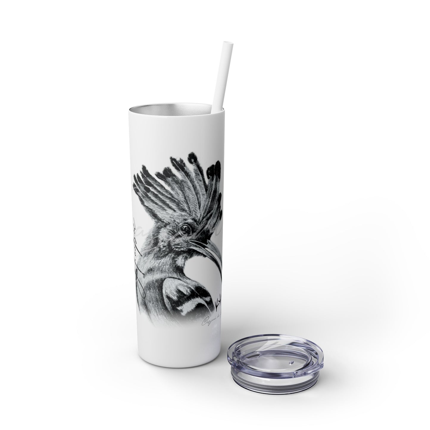 Hoopoe 20oz Skinny Tumbler
