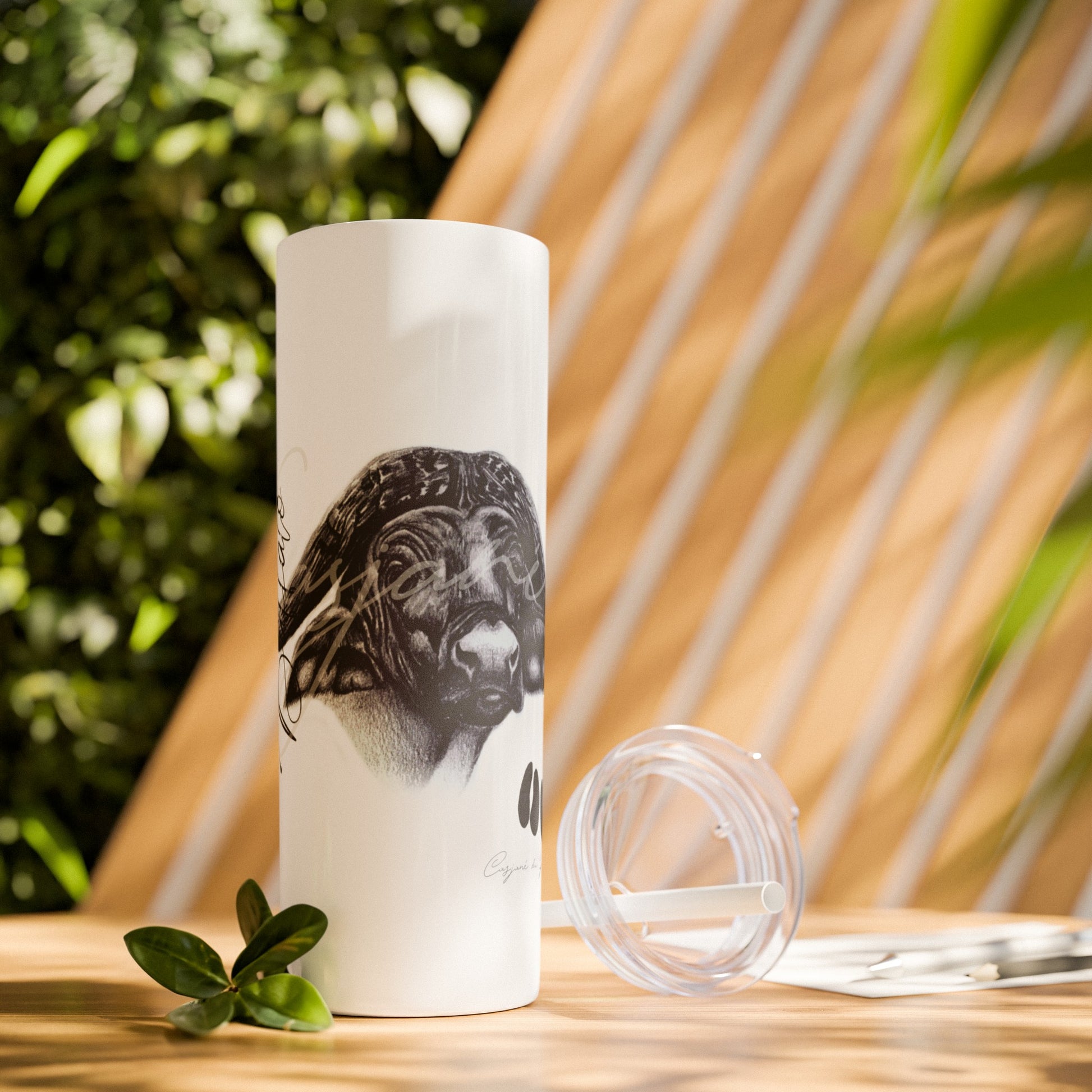 Buffalo 20oz Skinny Tumbler - Casjané du Plooy Art
