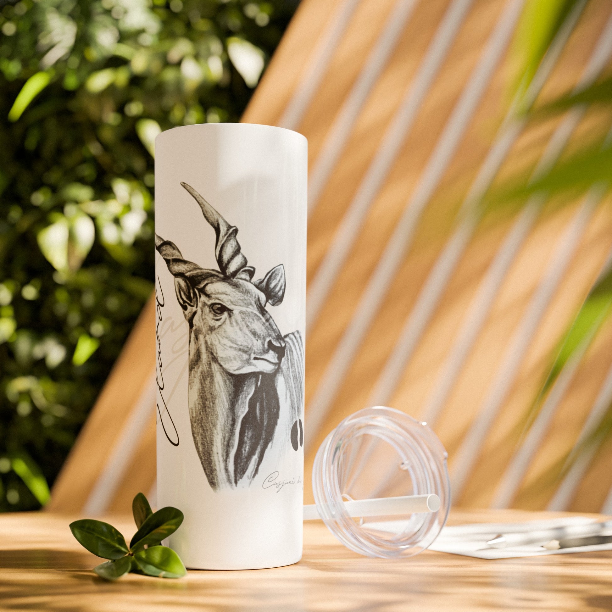 Eland 20oz Skinny Tumbler - Casjané du Plooy Art