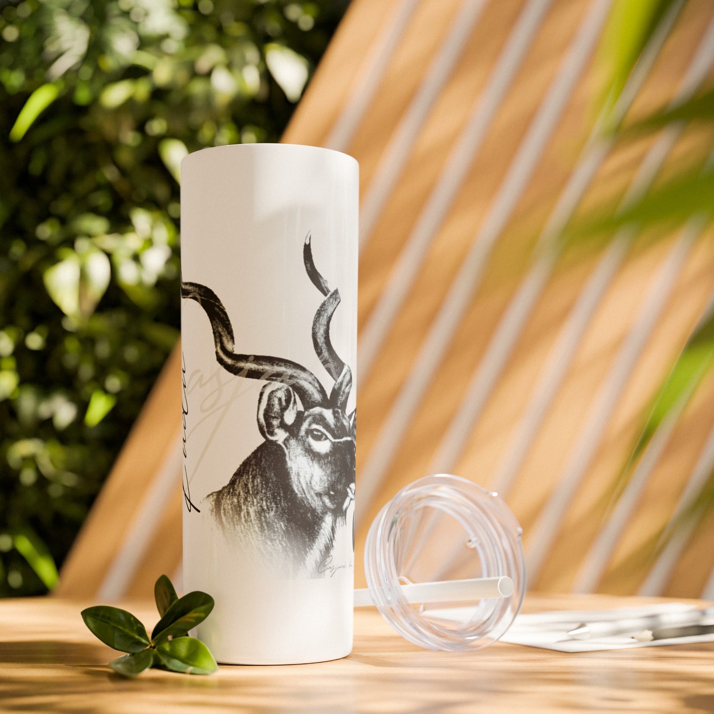 Kudu 20oz Skinny Tumbler - Casjané du Plooy Art