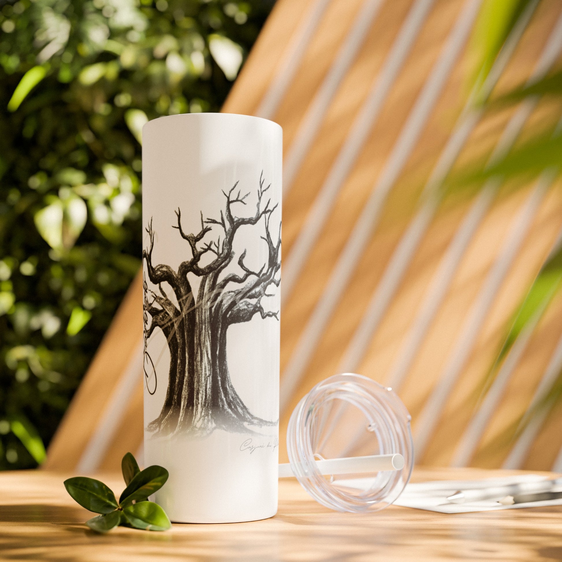 Baobab 20oz Skinny Tumbler - Casjané du Plooy Art
