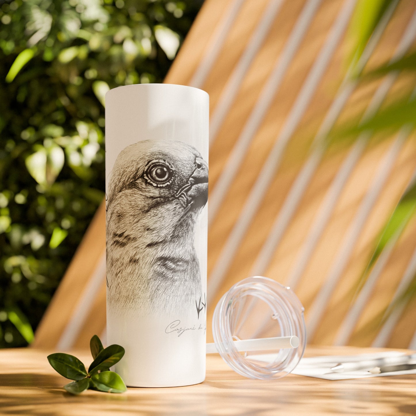 Yellow Weaver 20oz Skinny Tumbler