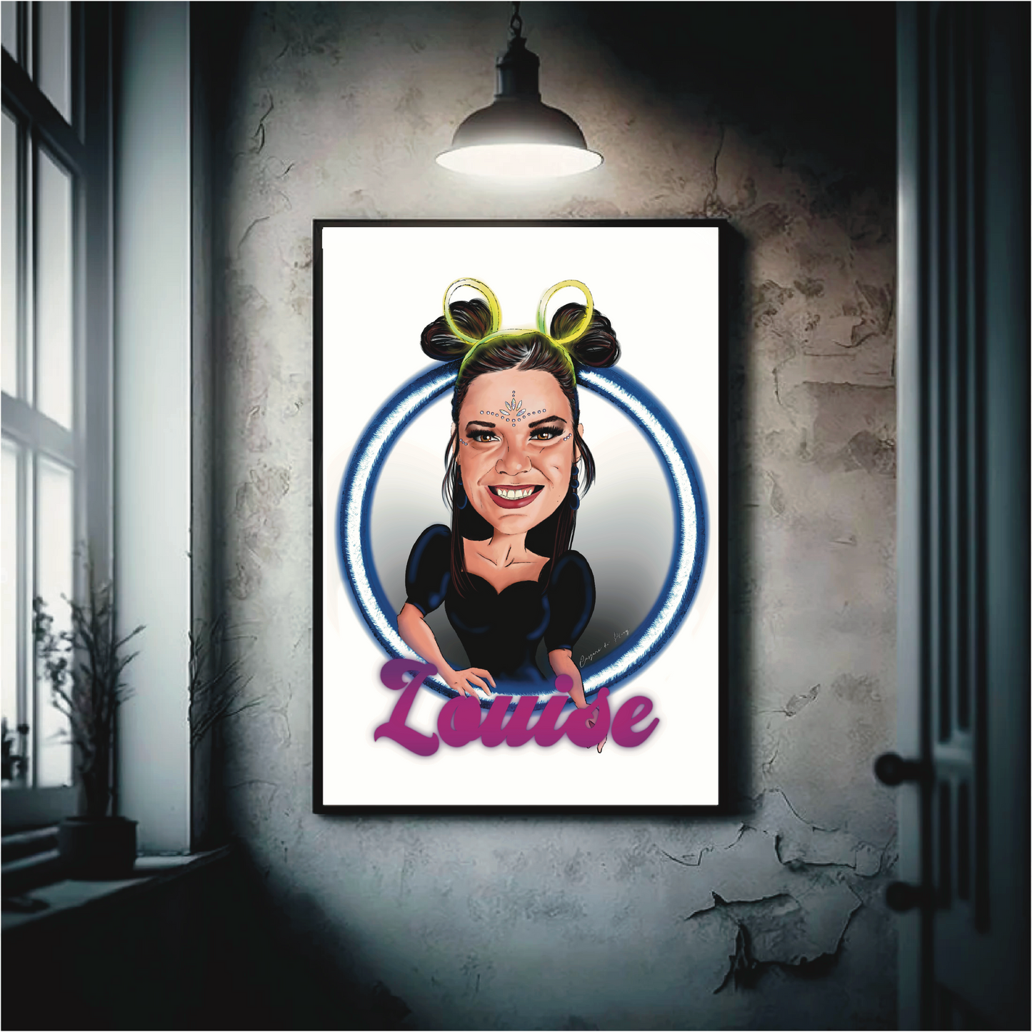 Personalized Caricatures (Digital file)