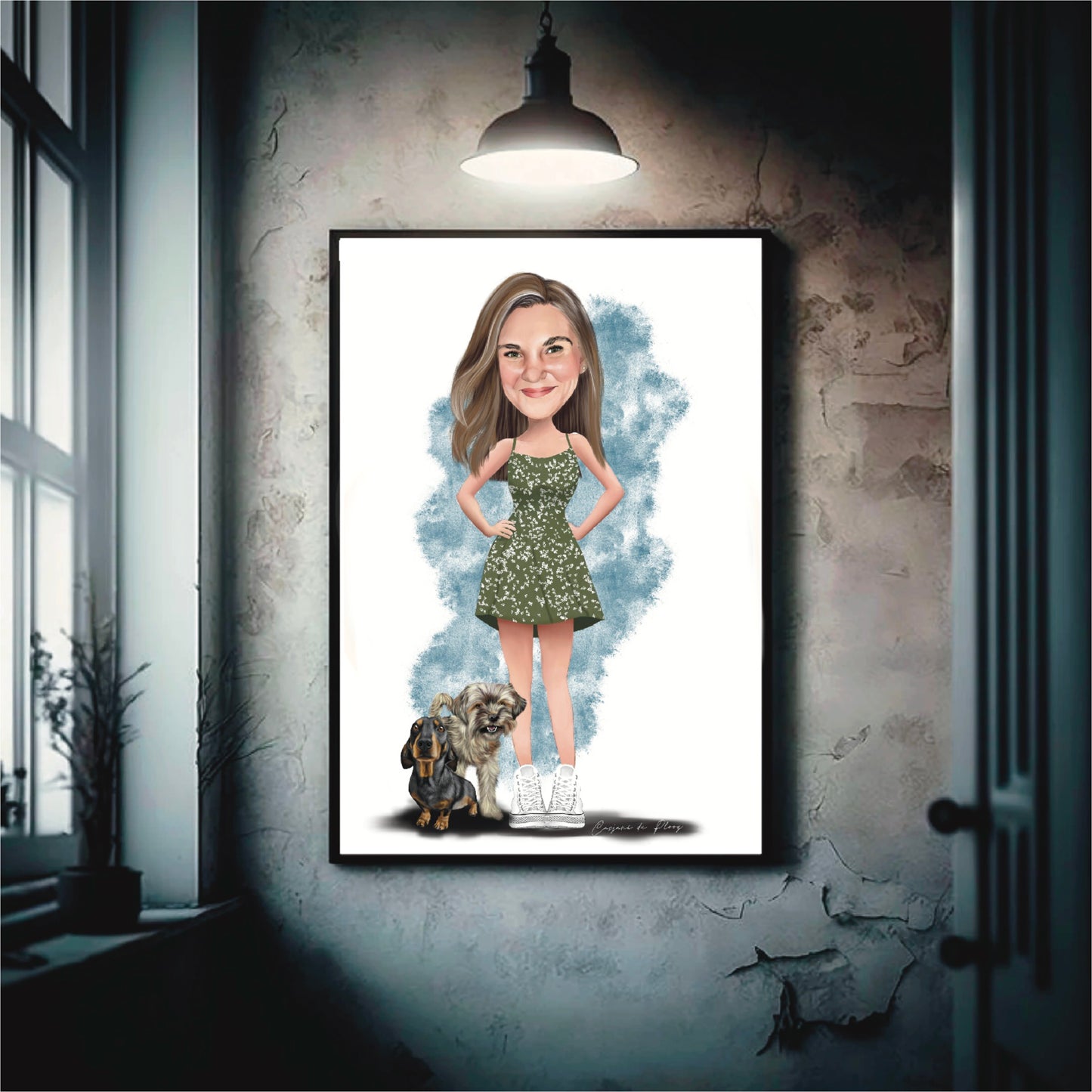 Personalized Caricatures (Digital file)