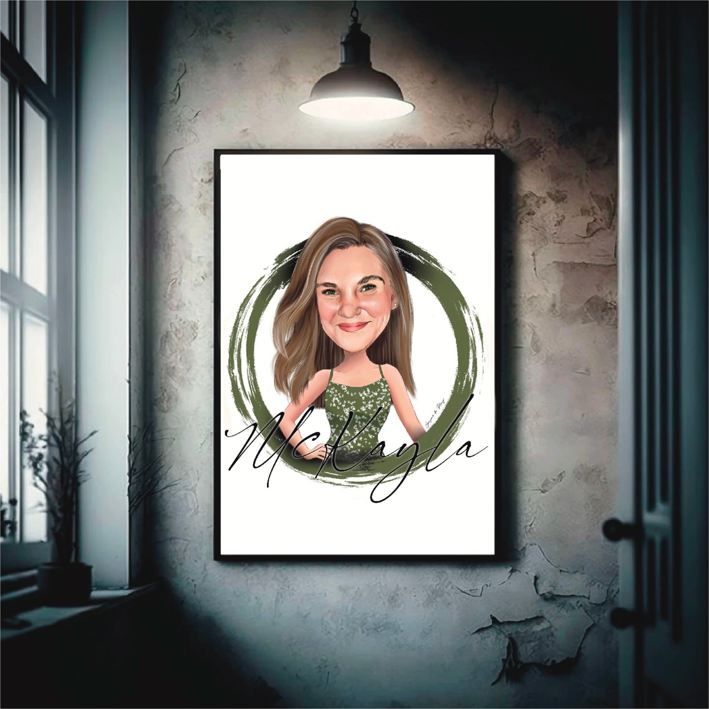 Personalized Caricatures (Digital file)