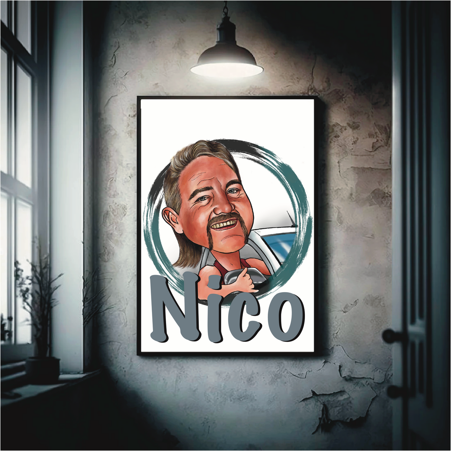 Personalized Caricatures (Digital file)