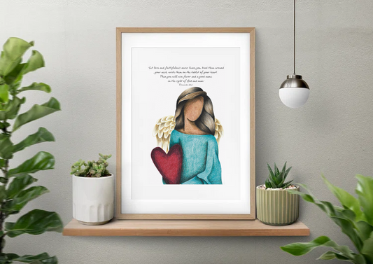 Angel 1 - A4 print