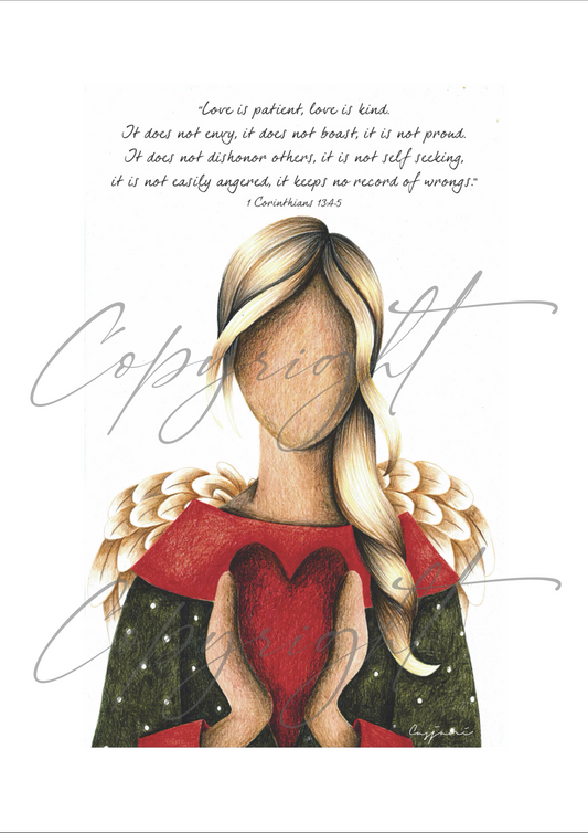 Angel 3 - A4 print