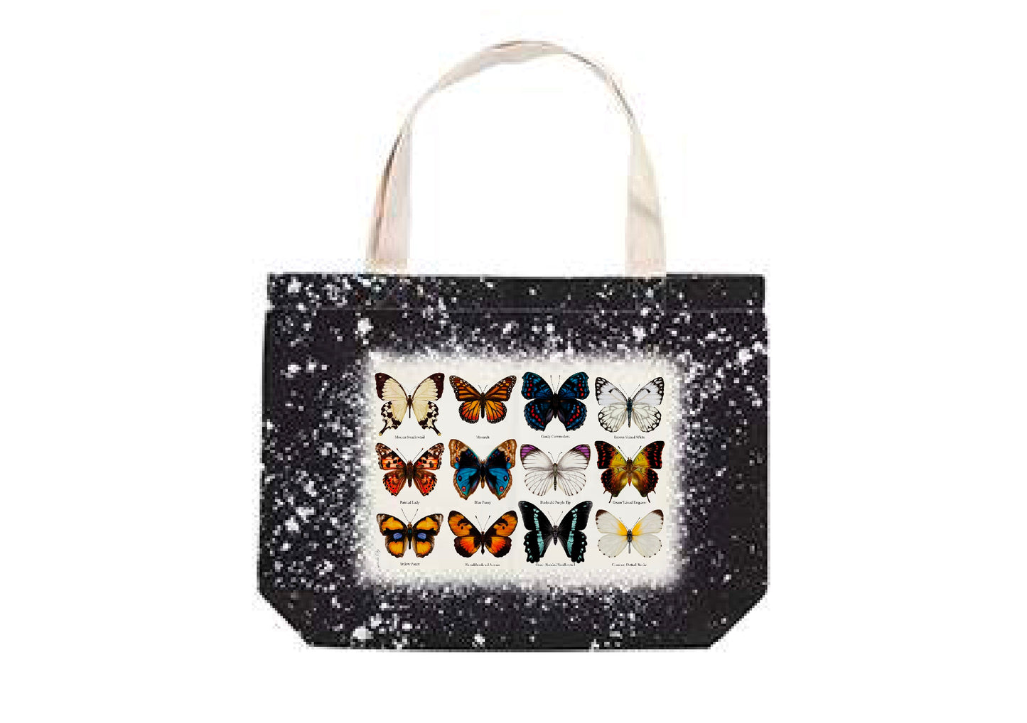 Butterfly Collection Linen Tote Bag