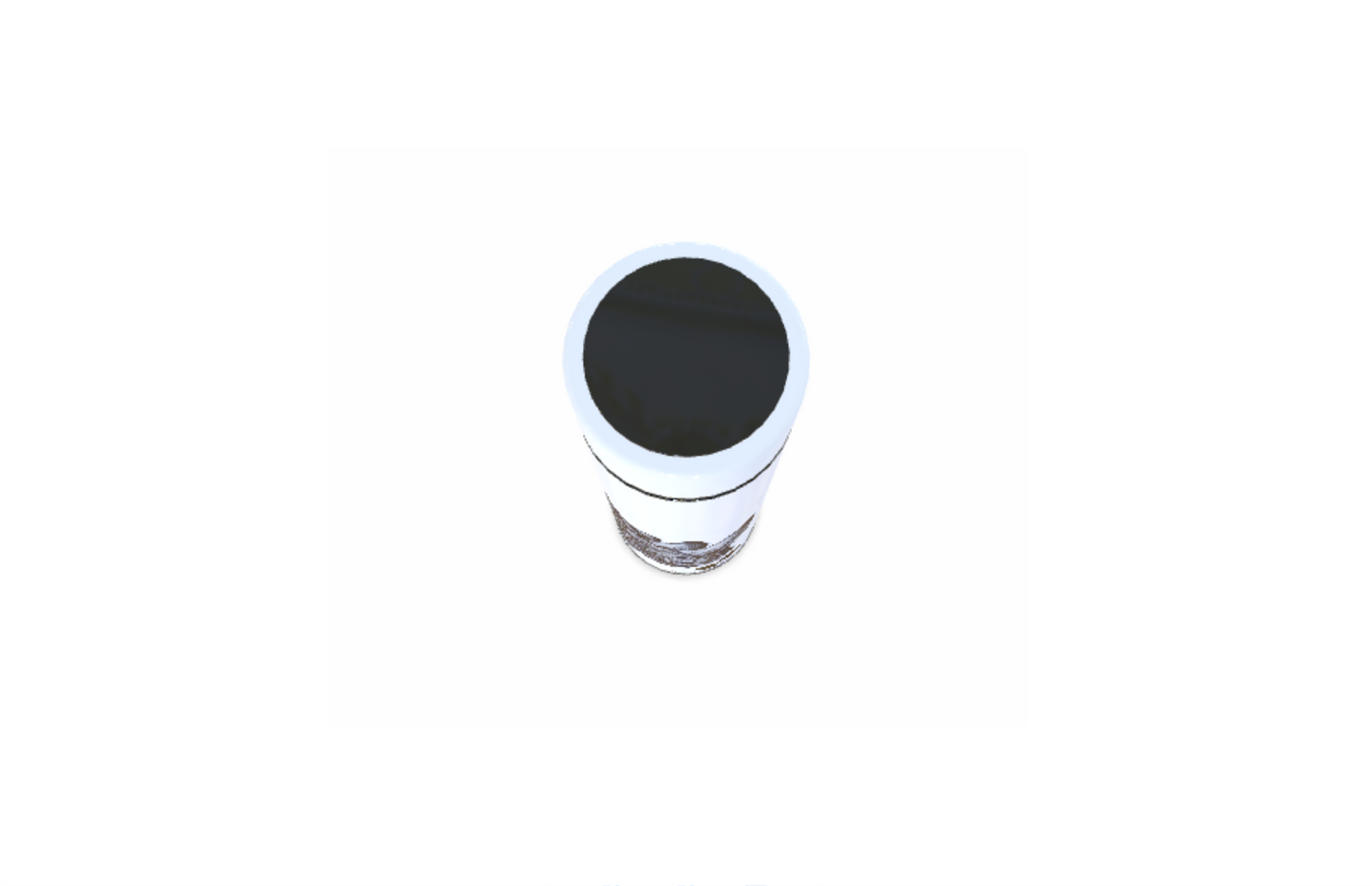 Rhino 450ml Thermal flasks top view - Hand-Drawn by Casjané du plooy Art