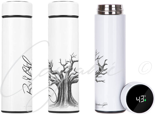 Baobab 450ml Thermal flask - Casjané du Plooy Art