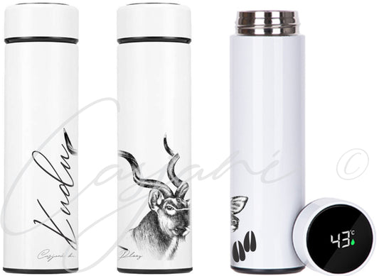 Kudu 450ml Thermal flask - Casjané du Plooy Art