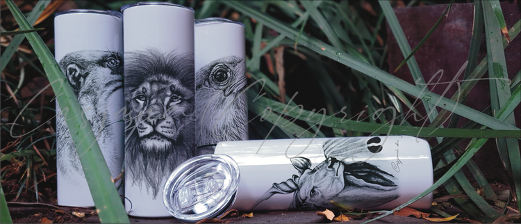 Wildlife 20oz Skinny Tumbler