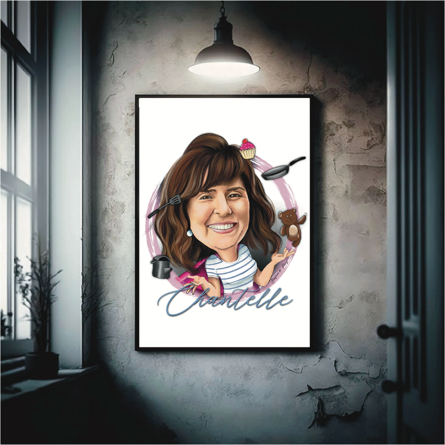 Personalized Caricatures (Digital file)