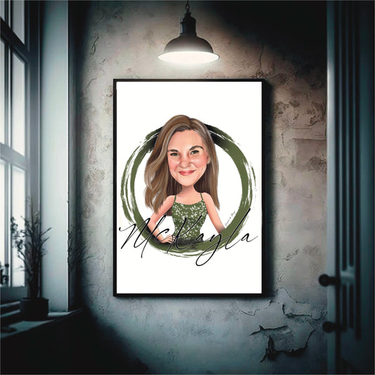 Personalized Caricatures (Digital file)
